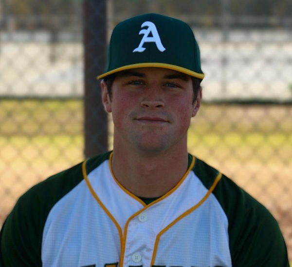 Congrats to <a href="/ABACBaseball/">ABAC Baseball</a>'s Beau Brand as he has been named Baseball Player of the Week.