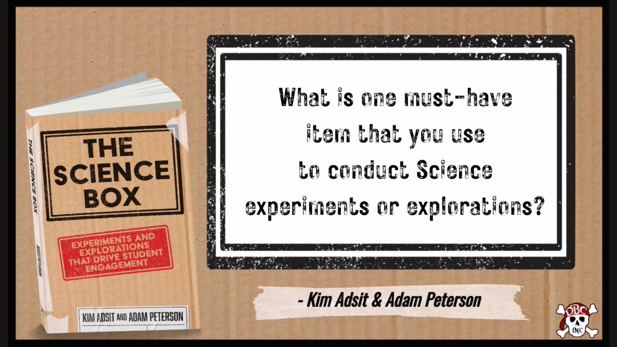 AdamPetersonEdu's tweet image. #tlap Q2 - What is one must-have item for conducting Science experiments in your classroom?

#TheScienceBox
@kindergals