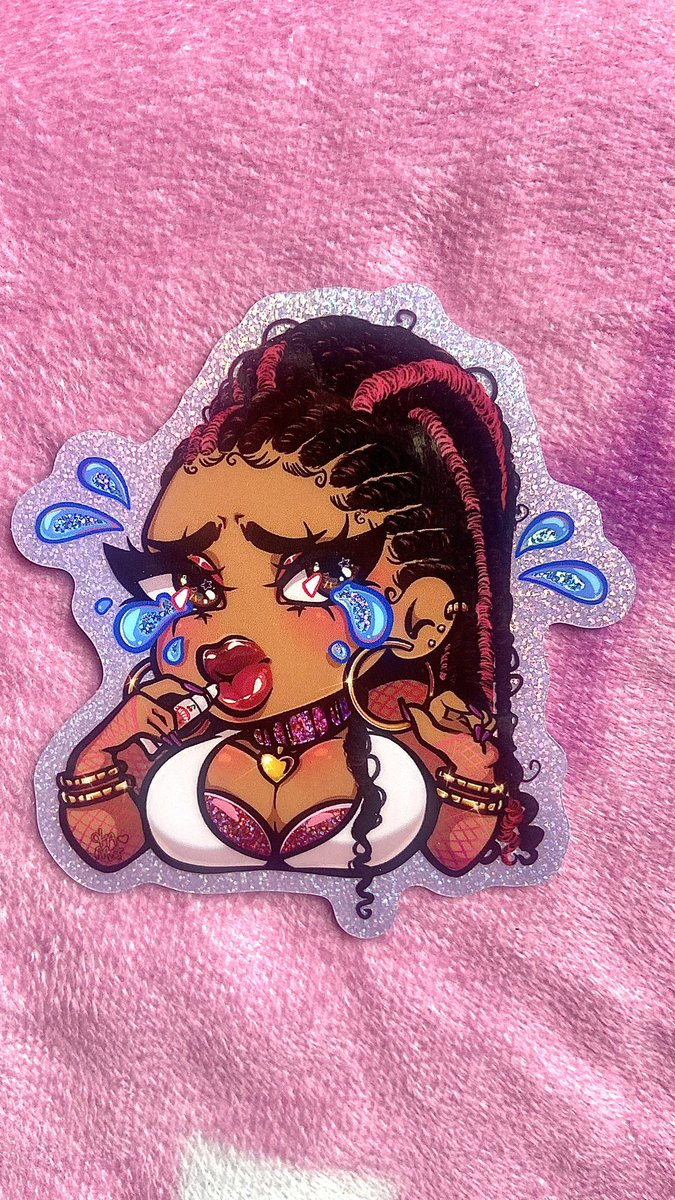 tamerzbobamerz's tweet photo. Emotional Support Lipgloss stickers available now 🥳⭐️

https://t.co/gxRDhI3Nra https://t.co/F26zTKesHg