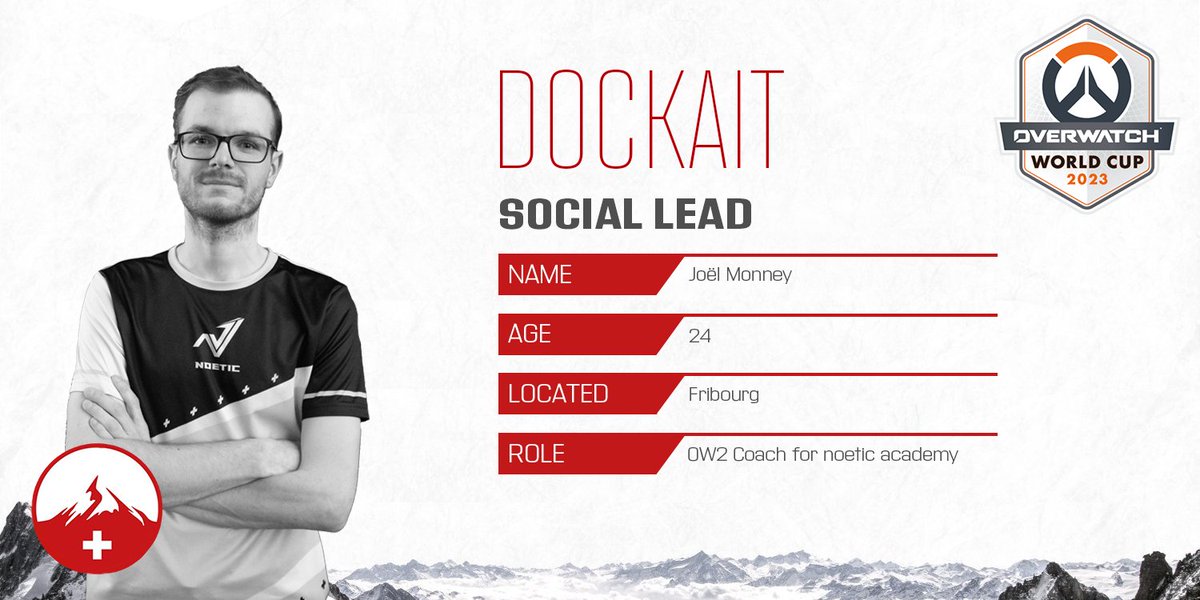 Ladies and Gentlemen

🇨🇭 We're proud and excited to present you this year's committee of Team Switzerland! #OWWC2023 

GM: <a href="/Slayz_ing/">Slayz</a> 
 
Coach: @Sir__Gibson 
 
CL: <a href="/Dockait_OW/">Dockait</a> 
 
<a href="/SwitzerlandOWWC/">Overwatch Team Switzerland 🇨🇭</a> team is BACK!🔥

#HoppSchwiiz 🇨🇭