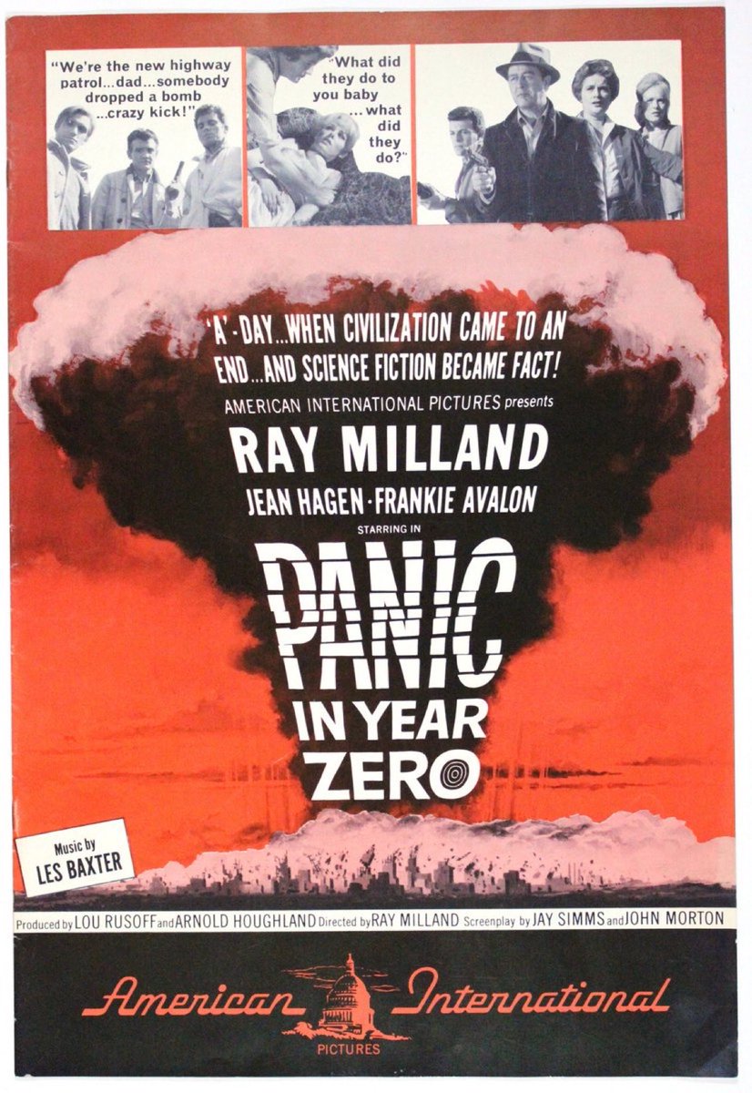 GabeCrate's tweet photo. ☢️#69. Panic in Year Zero, 1962. A parable exploring the collapse of society ultimately becomes a NRA recruitment video as 50s dad instantly leads the “Everyman for himself” charge. Nothing too mind blowing, but certainly an interesting time capsule. #PanicinYearZero 2.5/5 ☢️ https://t.co/fdezO9rXEV