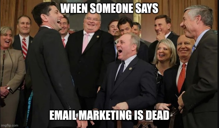 We always have last laugh when people say email marketing is dead.
#EmailMarketingServices #EmailMarketingStrategy #StructuredEmail #DigitalMarketingServices