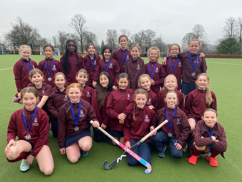GWC_Sport's tweet photo. Hockey 🏑 We had 2 P6 teams &amp; 2 P7 teams at the @hockey_dollar primary tournament. The girls had a brilliant day with the P6A team coming 2nd 🥈👏@GWC_News #participation #thefuturesbright https://t.co/AY7jcF9Thg