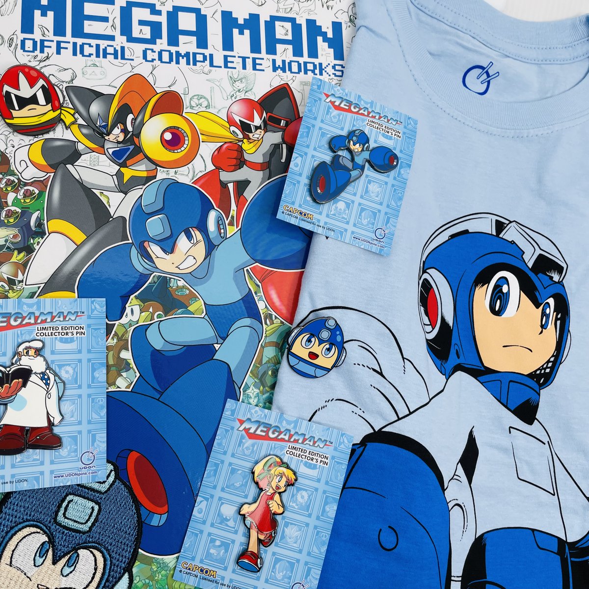 UdonEnt's tweet photo. ✨Put on your game face, it's #MegaManMonday!✨ We've got #MegaMan art books, comics, &amp; merch stocked up and shipping now from the UDON Store! Equip yourself today!✨

https://t.co/2Uo2ddHIFU https://t.co/qiTDU1pw1B