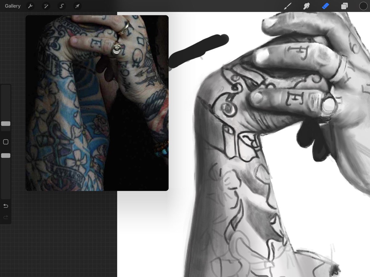 PencilCraftsman's tweet image. Trying to get these as accurate as possible!

@aof_official 
@cityandcolour 

#alexisonfire #dallasgreen