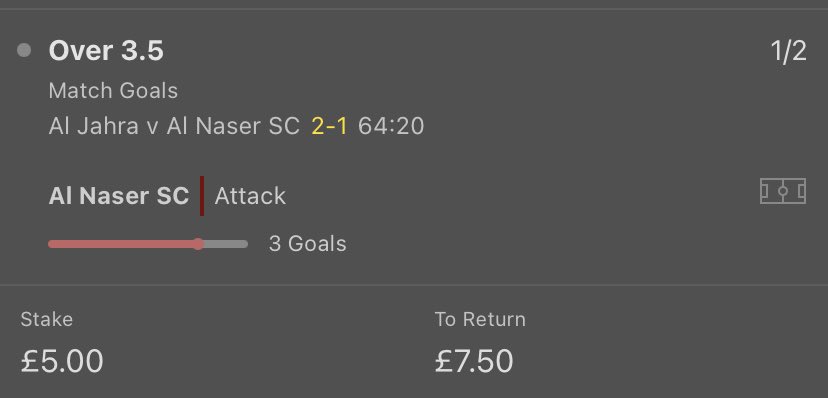 OsiesTips's tweet photo. 🚨slow and steady:
Bet 1:
£5 returns £7.50 Kuwait 🇰🇼 https://t.co/236LednwLM