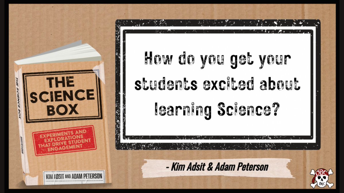 AdamPetersonEdu's tweet image. #tlap Q1 - How do you get your students excited about Science?!

#TheScienceBox
@kindergals