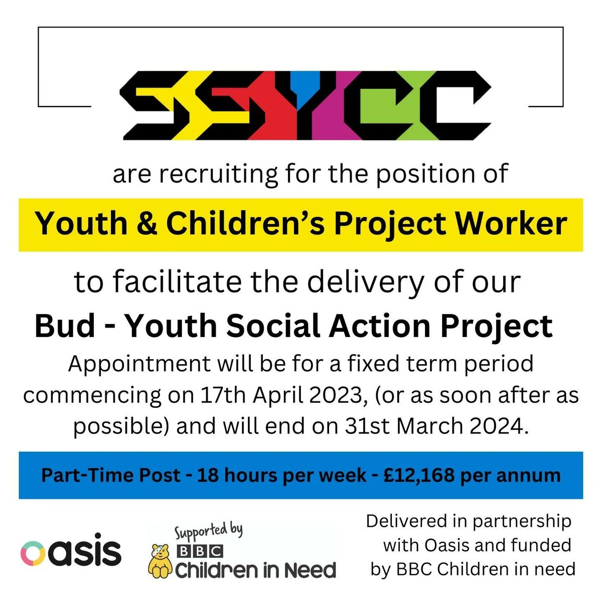 ss_ycc's tweet photo. COME JOIN OUR TEAM.  

Applications are available by contacting management@ssycc.org.uk and more information about all roles can be found at;
https://t.co/zloVWoY10O…...

https://t.co/4usazf5l8d…...
We can not discuss these roles via Social Media messages. https://t.co/VK14gqJqiy