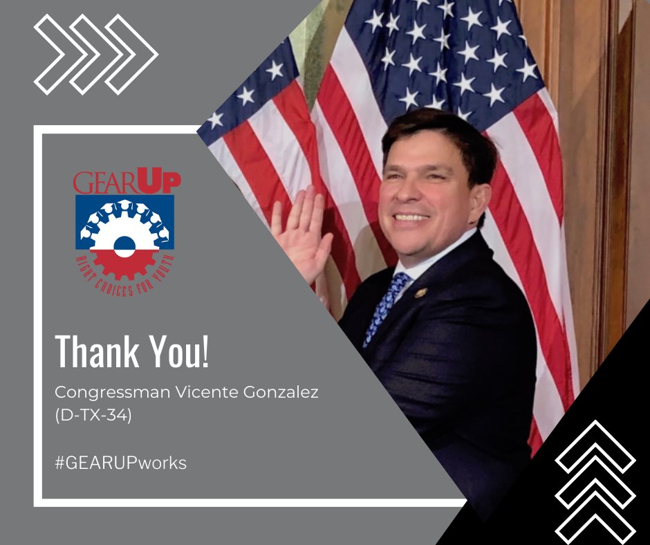 edpartnerships's tweet photo. Thank you @RepGonzalez for your continuous support for #GEARUPworks students in your community and nationwide! Can we count on your support this year? https://t.co/buID5VHig5