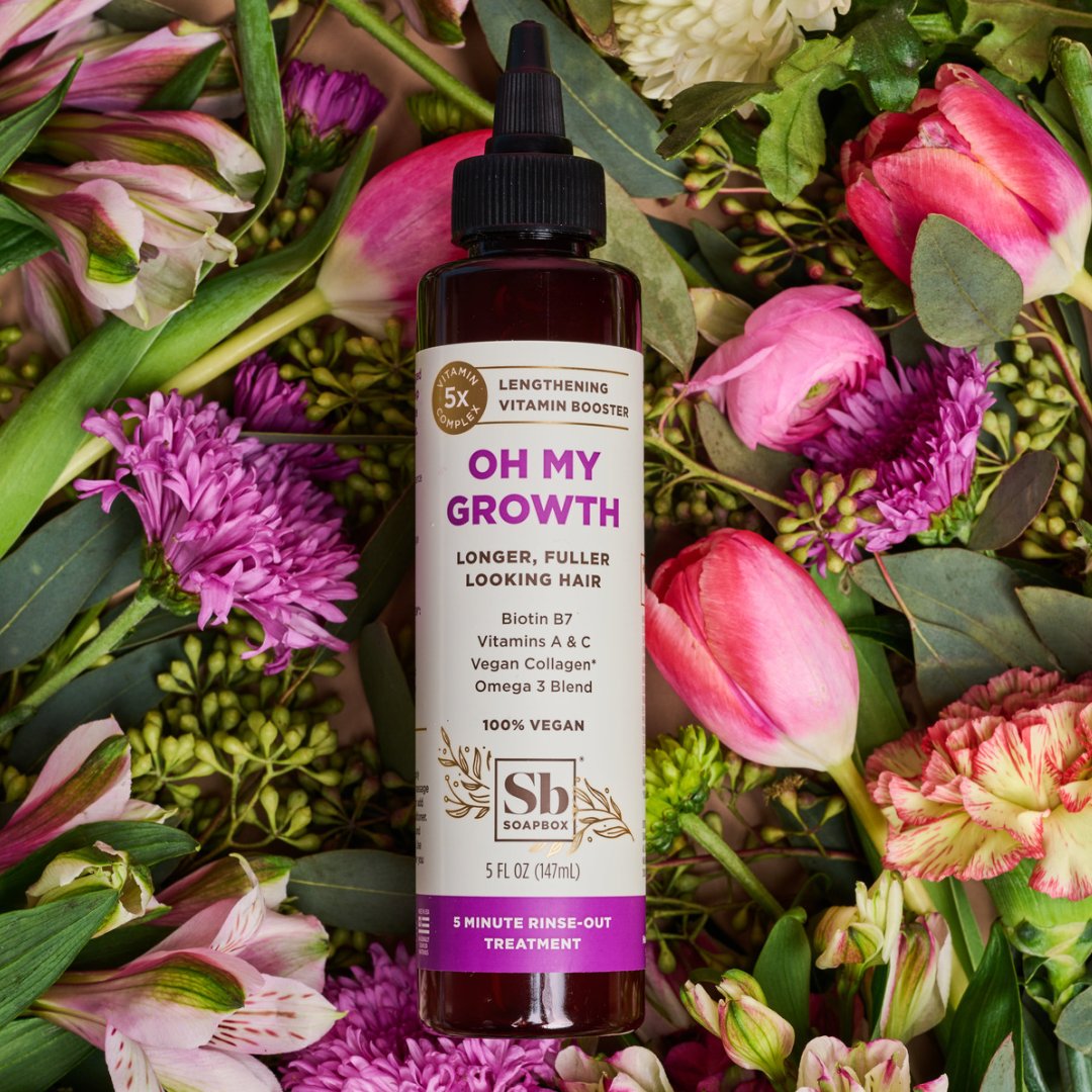SoapboxCare's tweet image. Happy 1st day of Spring! The outlook for this new season is calling for GROWTH…lots of growth! How will you grow this Spring?  💐 

#soapbox #mysoapbox #growth #hairgrowth #spring