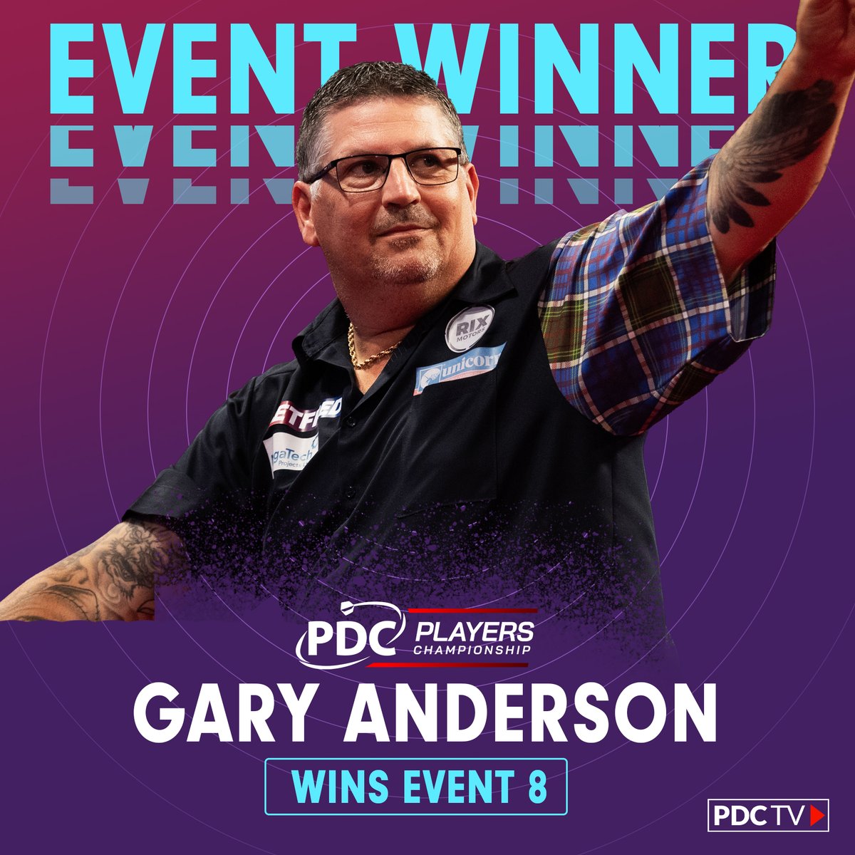 Gary Anderson ends three-year wait for PDC ranking title with