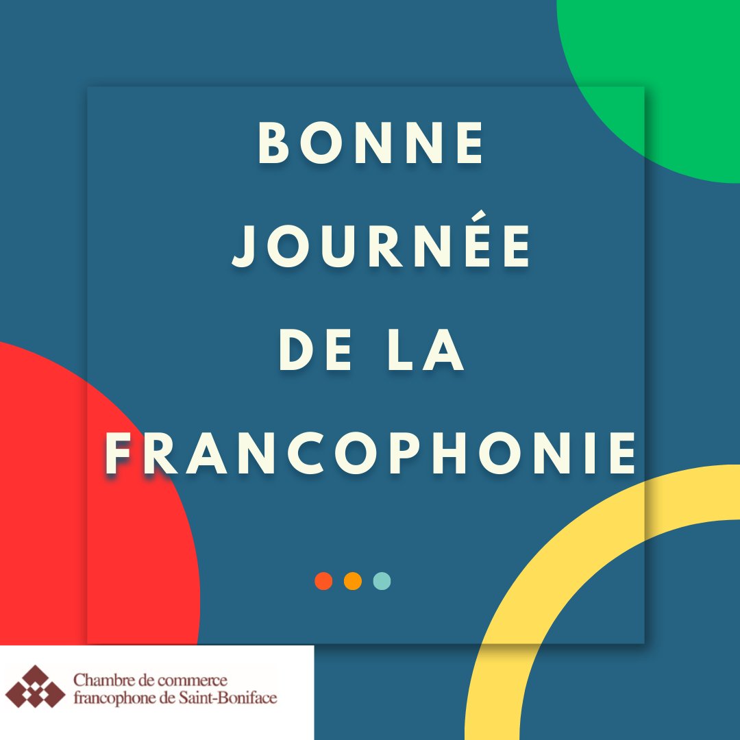 Bonne Journée internationale de la Francophonie avec un clin d'œil particulier à nos entreprises francophones qui apportent une valeur ajoutée spéciale à une économie saine, dynamique et diversifiée au Manitoba! #francophonie #20mars  #RVFranco