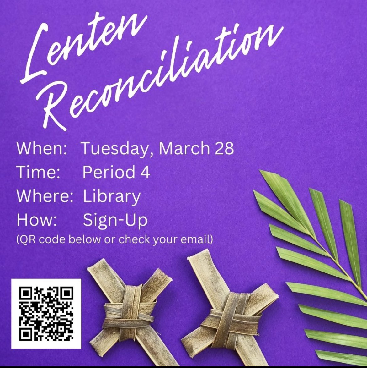 fbchaplaincy's tweet photo. Lenten reconciliation @FrBressaniCHS https://t.co/AlJPR0iUwr
