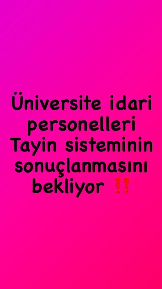 #DBahceliUnvTayinHakki