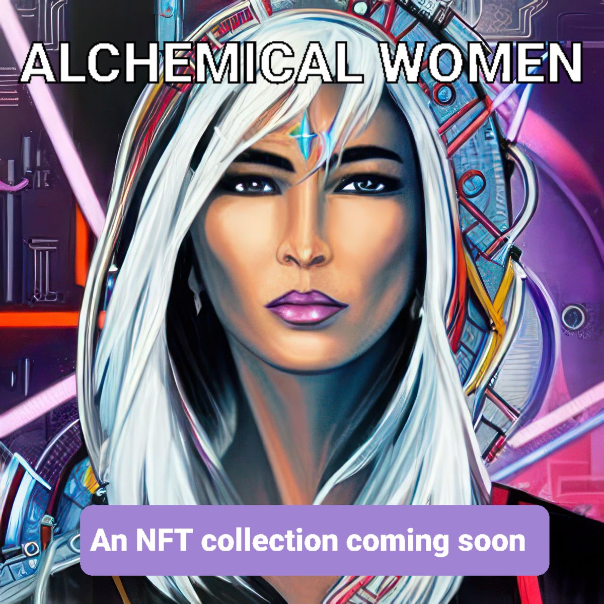 Gerda Louw Art - ALCHEMICAL WOMEN NFT tweet media
