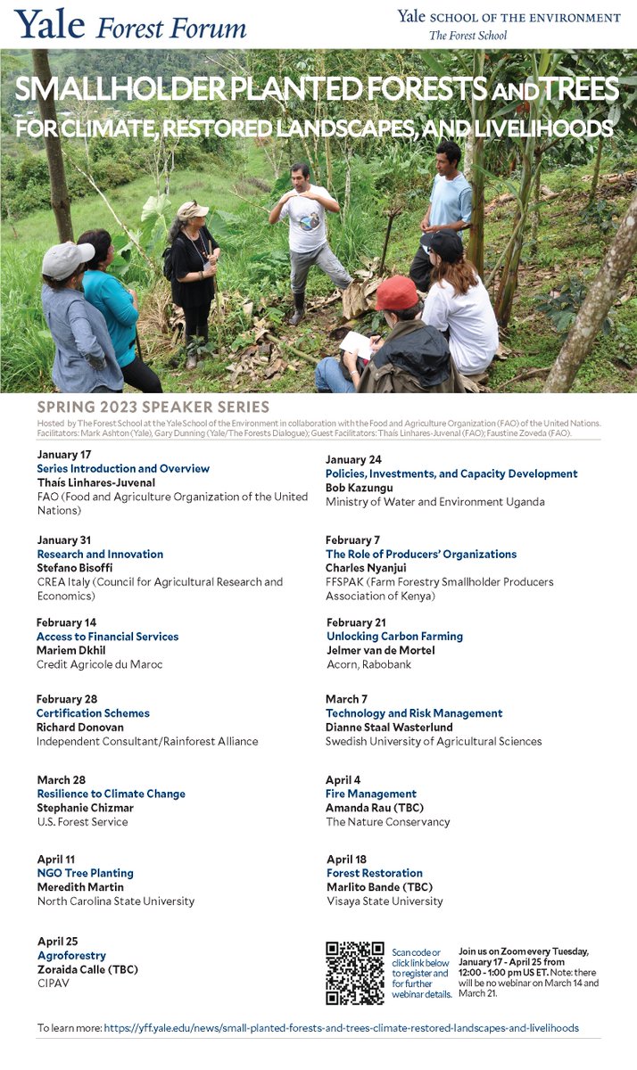 Yale Forestry tweet media