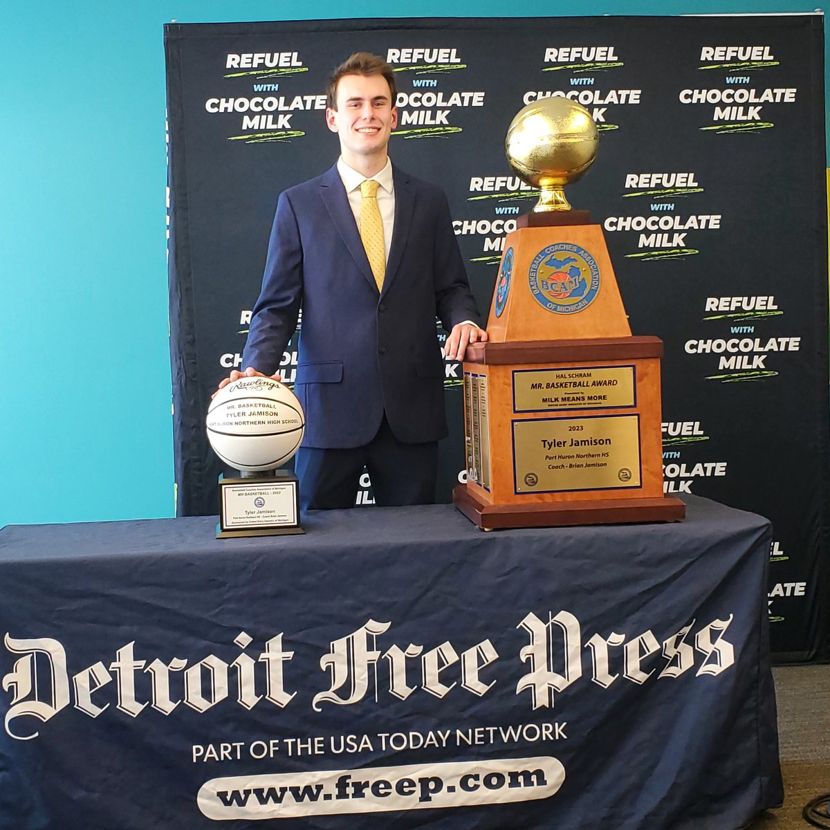 Our very own, Mr. Basketball!