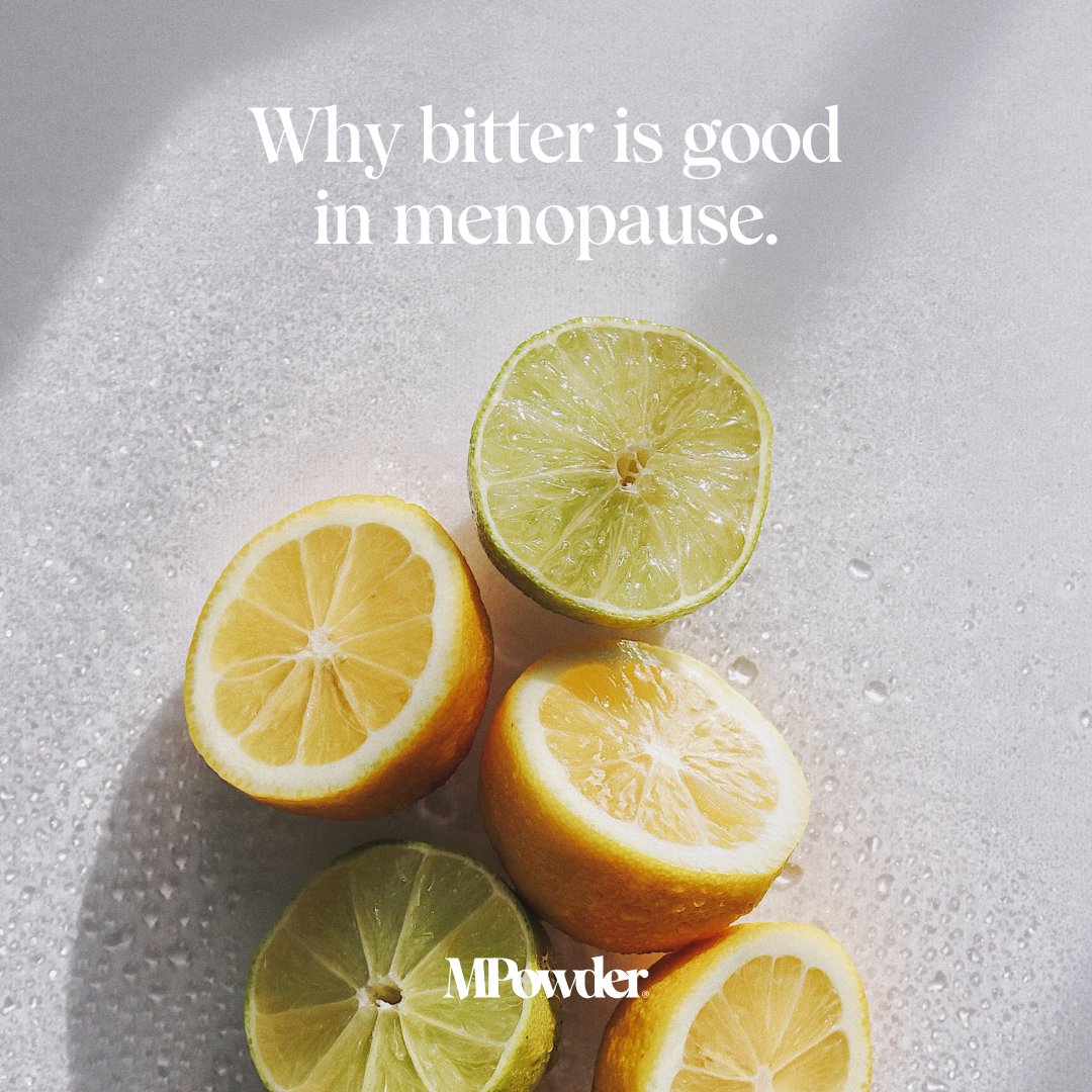 As a society, we’ve become so used to super-sweet taste. Including medicine (a swig of Calpol anyone?).
But, the more we learn about what happens in the gut during menopause, the more value we find in the bitter taste of our blends. Read more: instagram.com/mpowderstore/