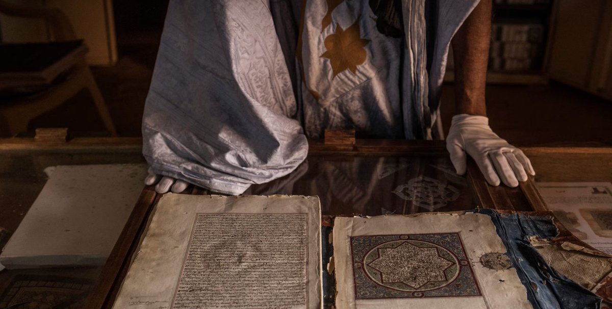 I love this story. Mauritania’s ancient libraries could be lost to the expanding desert washingtonpost.com/world/interact…