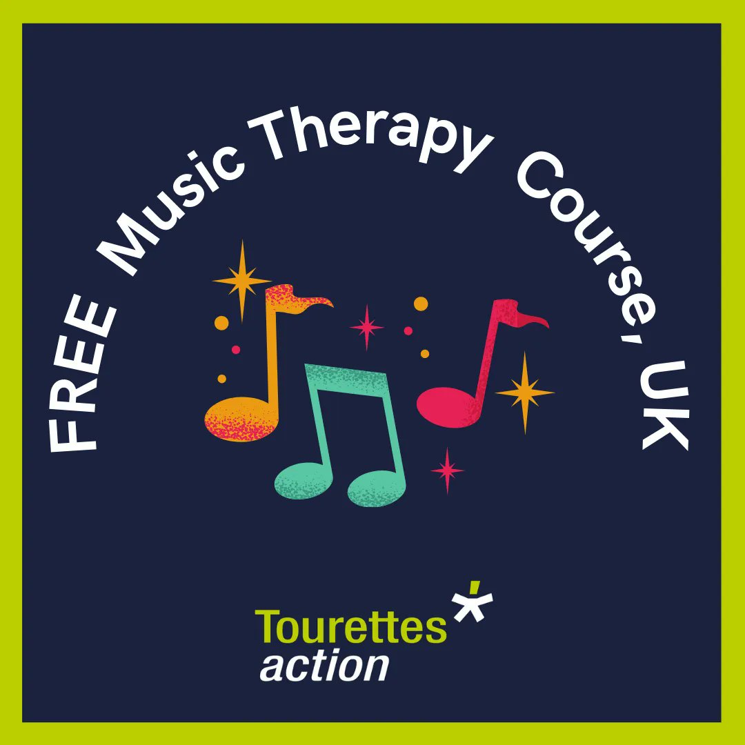 ⭐ FREE Music Therapy Sessions ⭐ 

Following it's successful first year in 2022, we are delighted to be able to offer this FREE music therapy course once again.

Read how you can apply, here: buff.ly/3yJCgac 

#tourettes #tourettesyndrome #ts #tics #sensoryprocessing