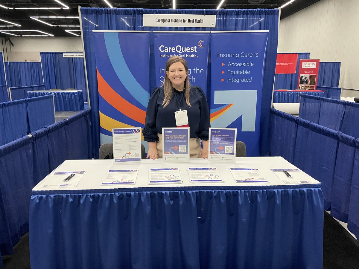 CareQuestInst's tweet photo. We had a great time presenting, attending, connecting, and supporting at last week's 2023 AADOCR/CADR Annual Meeting &amp; Exhibition! For over 50 years, this event has been the leading source of cutting-edge research, innovations in clinical care, and state-of-the-art technology. https://t.co/6XJkFb3P92