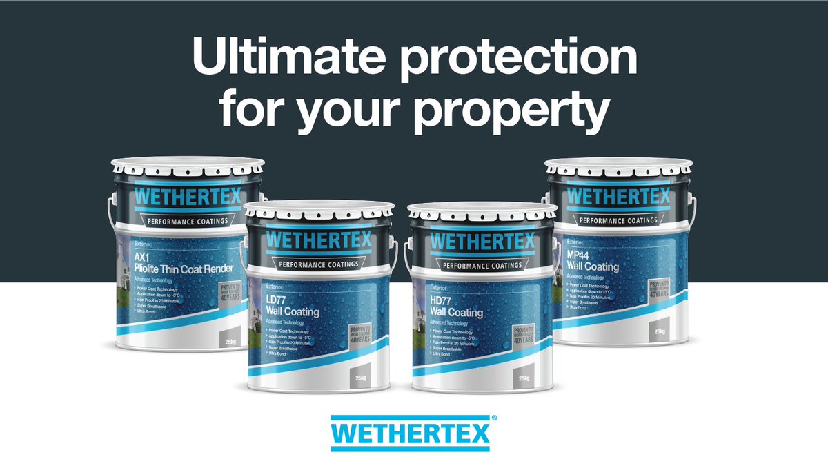 Developed for use by specialist appliers in order to give your property the added protection over standard paints, giving you the reassurance and piece of mind that your property is fully protected, waterproofed and looking great for years to come.

ow.ly/iIXo50NcaHt
