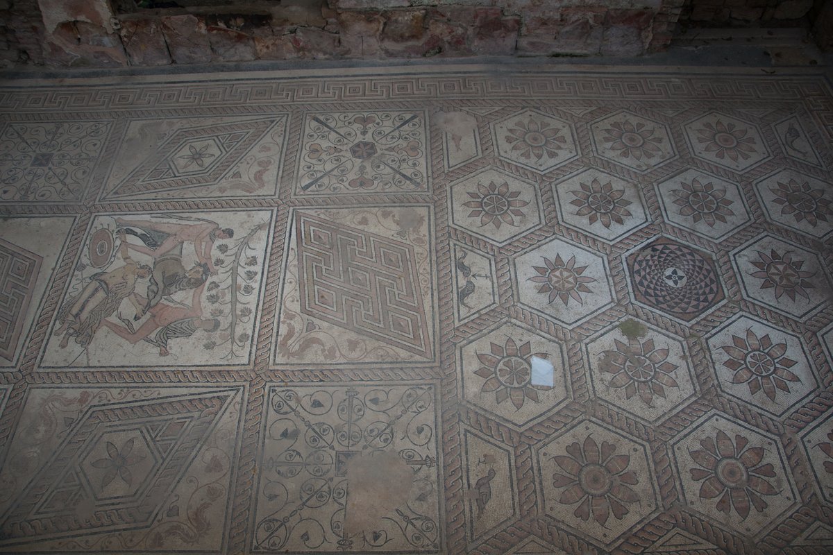 SeimenBurum's tweet photo. Behind bars...
#MosaicMonday The Punishment of Dirce in #Pula #Croatia #Romantimes https://t.co/6zrOhWVQJJ