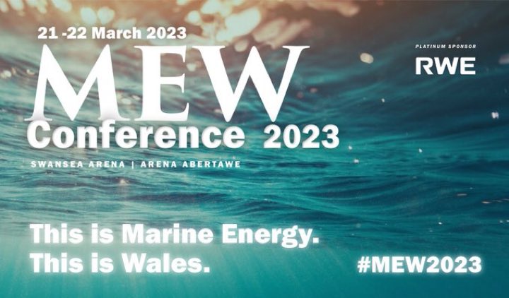 Looking forward to be presenting & exhibiting at #mew2023 come along to exhibitor stand 7 for a catch-up #tidalenergy