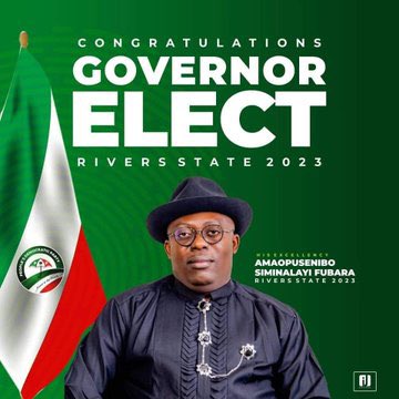 Kamalu_Samuel's tweet photo. Congratulations to Rivers State Governor Elect @SimFubaraKSC
Congratulations consolidation and continuity Team. New Rivers vision locked in. 🔐💯☂️☂️
To God be the glory.
#SimWon #WikenaMan #Riversdecide2023 https://t.co/akb1EPwugv