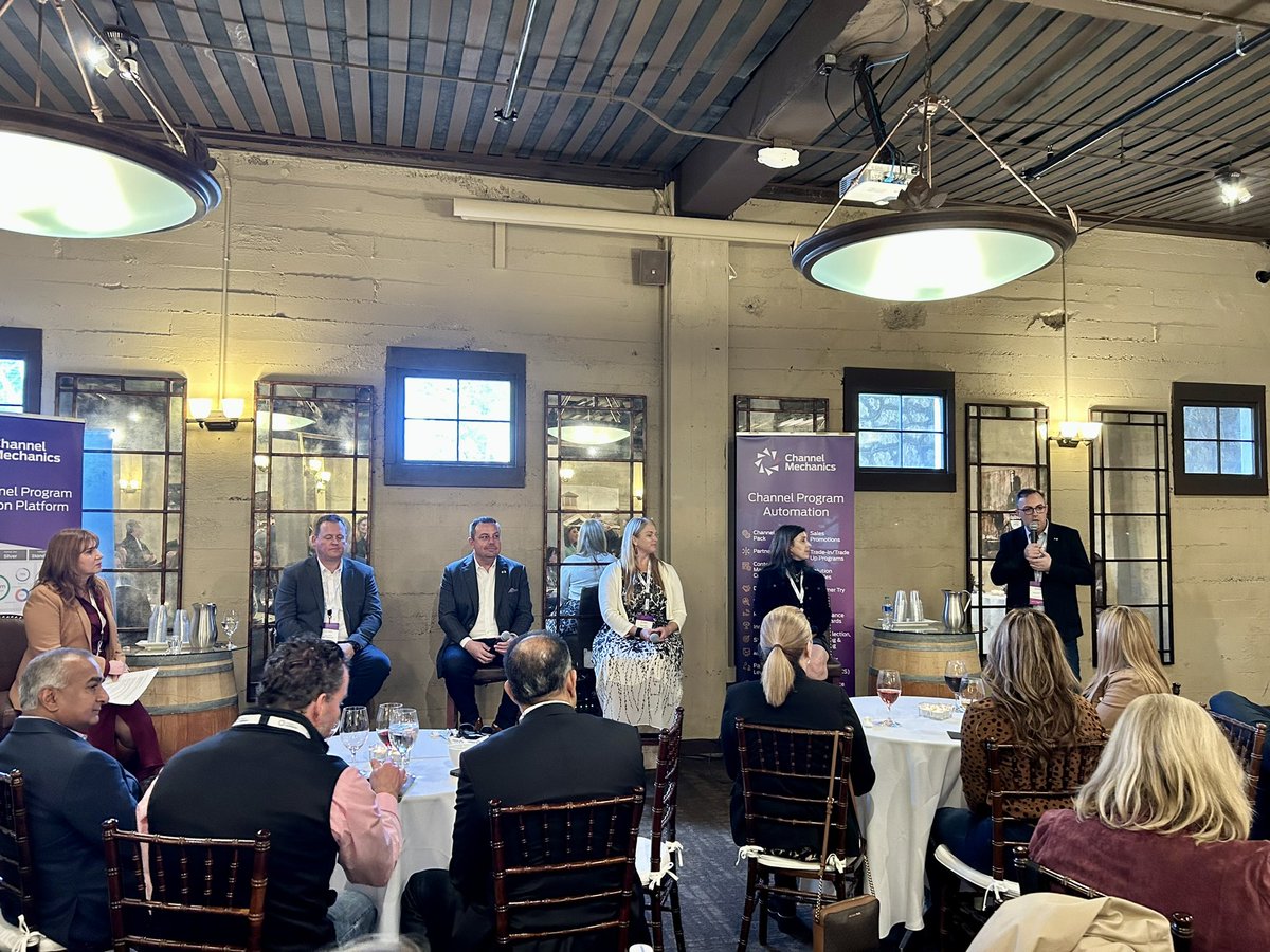 Last week @Entirl client company @ChannelExperts hosted their “Global Channel Leaders Forum” in Los Gatos, CA. Some great discussion from channel leaders on unlocking the competitive advantage in their partner ecosystems #partnerecosystem #channelsales