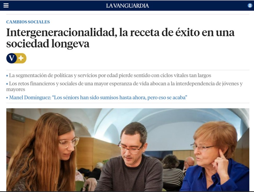 La #intergeneracionalidad como #clave para la #sostenibilidad del futuro Nos entrevista @Mayterius  xurl.es/leiy4
#longevidad #edadismo #rrhh #ODS11