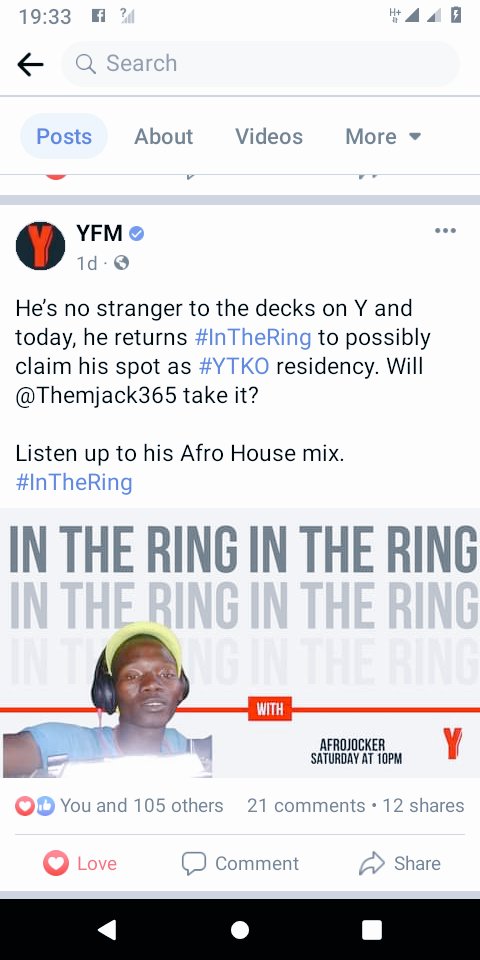 Themjack365's tweet photo. @Yfm #InTheRing May We Like Or Retweeting On YFM Twitter Handle
@Themjack365 Team @DjZanD https://t.co/BPlI23BbdK