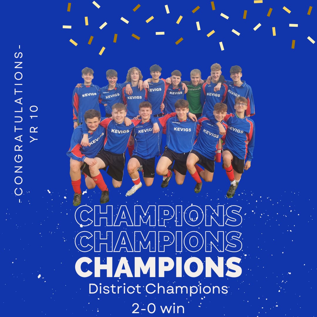 Well done yr 10 boys 👏