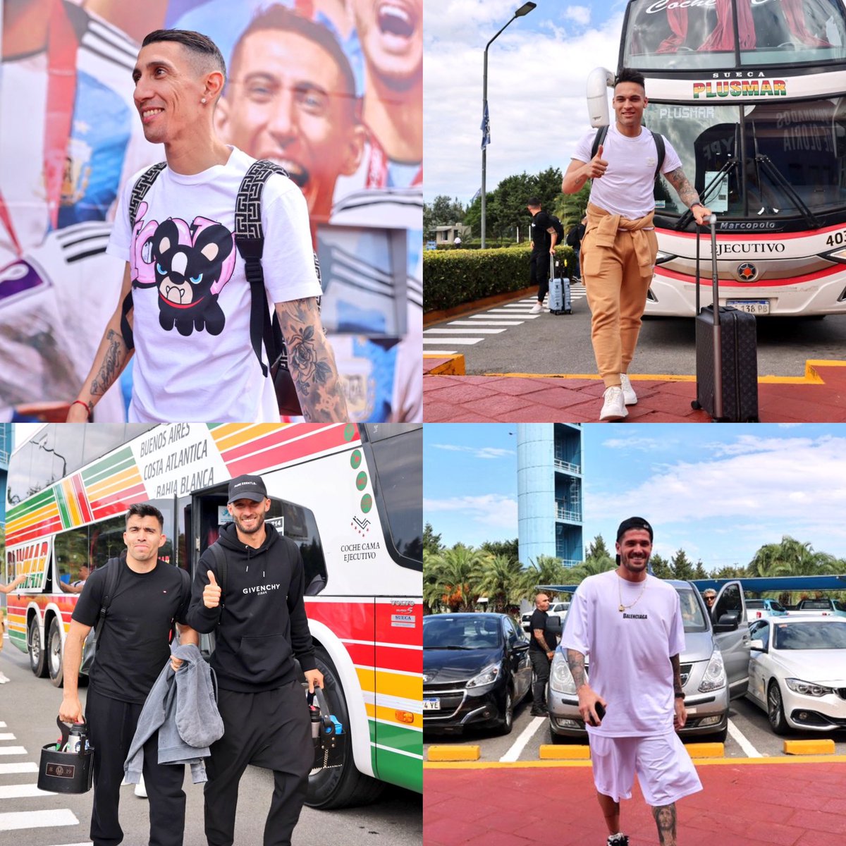 The World Champions are arriving! 📸🇦🇷