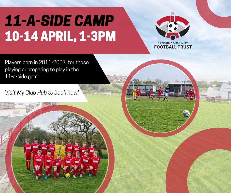 One week, three separate camps! ⚽️

🔗 myclub-hub.com/organisations/… to book!