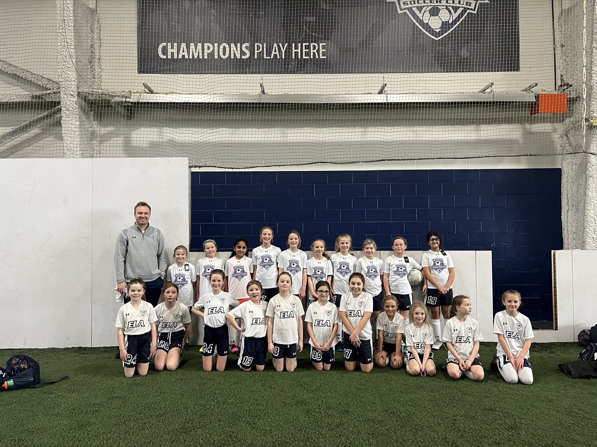 ElaSoccerClub's tweet photo. Spring season begins in two weeks. We will see you all then! Go Ela! https://t.co/8WdUXzFlAN