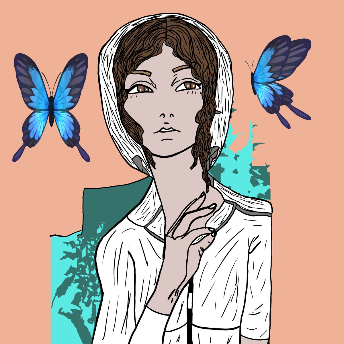 Audrey0fficalR's tweet photo. I finshed watching alice in borderland and loved it . So here is a drawing of Norma as Chishiya.  #Chishiya #AliceInBorderland #Normasprings #artist https://t.co/hq8oj4JroS