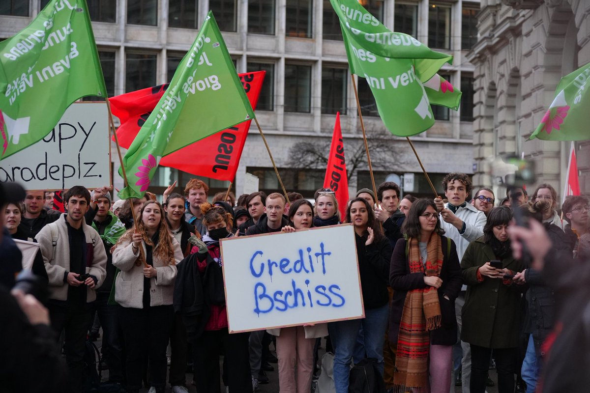 Fucking Frechheit. 
#Paradeplatz #Bailout #SNB #CS #UBS