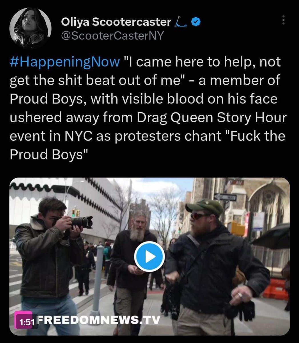 I do not condone violence… 
But sometimes people need that physical reminder that WE ARE NOT FUCKING AROUND. ✊🏼🏳️‍🌈