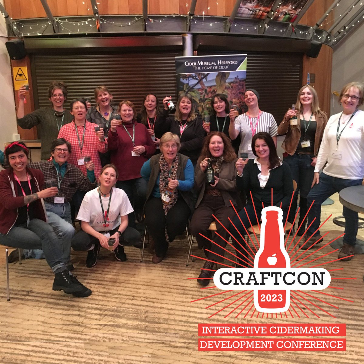 TCCPAofficial's tweet photo. Good things come from attending CraftCon! Did you know that the pan industry group @cider_women was formed during the 2019 CraftCon bottle share? Here’s a photo of that historic moment!
Buy your CraftCon ticket here: https://t.co/vJo59ShDBE https://t.co/sQHyGgdoLM
