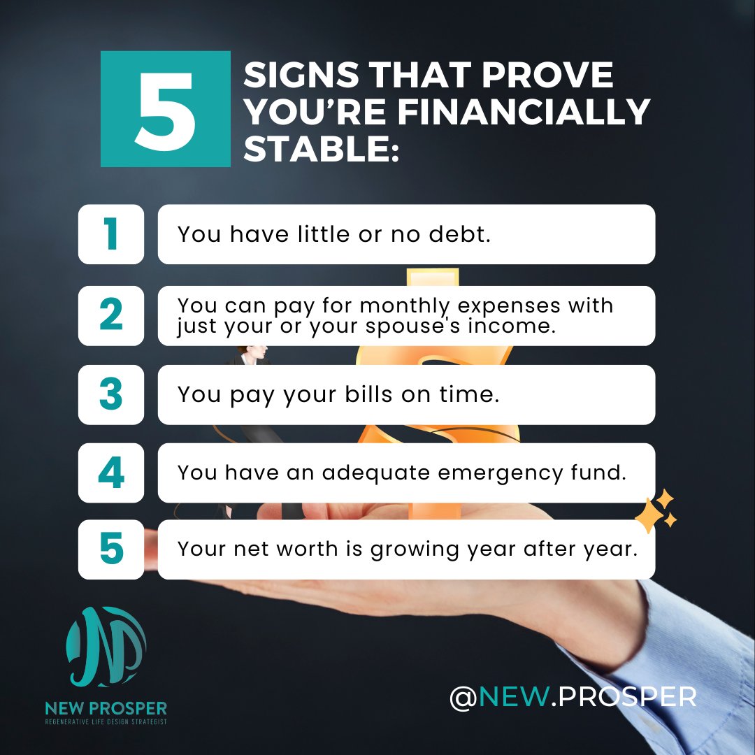 Mike Wird (@mikewirdthe33rd) on Twitter photo Ready to reach true financial stability? Check these signs to find out!
For more, follow: <a href="/new/">Matthew Sanders</a>.prosper
#FinancialStabilityGoals #successstory #financialliteracy #business #financialfreedom #realestateinvesting #personaldevelopment Ready to reach true financial stability? Check these signs to find out!
For more, follow: <a href="/new/">Matthew Sanders</a>.prosper
#FinancialStabilityGoals #successstory #financialliteracy #business #financialfreedom #realestateinvesting #personaldevelopment