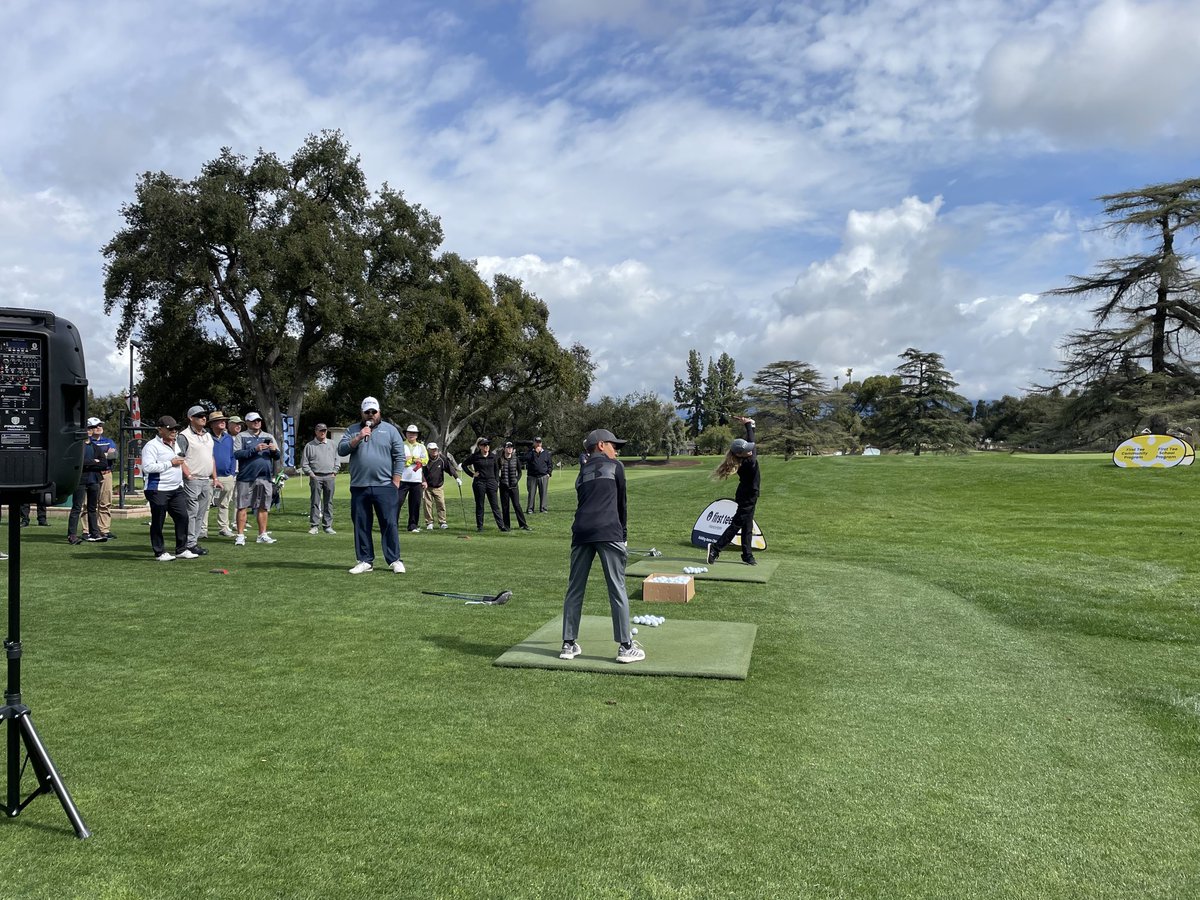 First Tee Tournament getting underway ⁦<a href="/RedlandsClub/">RedlandsCountryClub</a>⁩