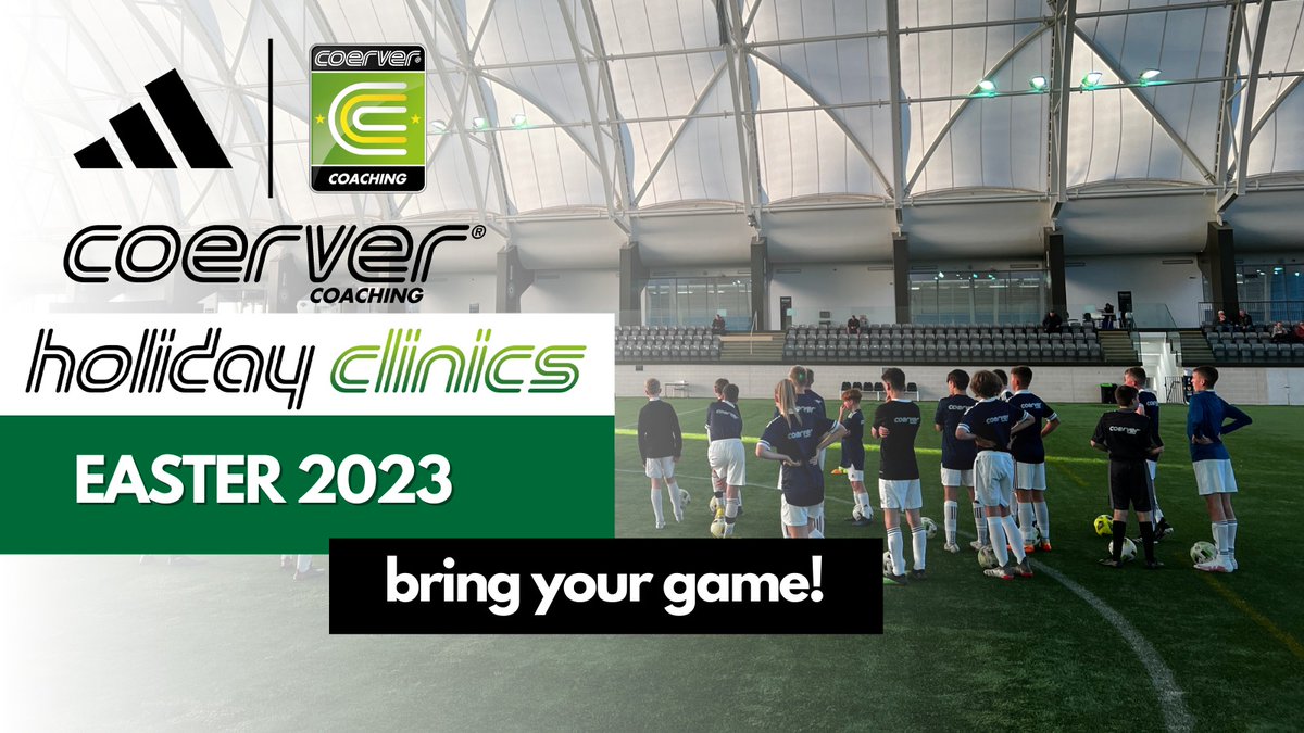 Coerver® Coaching Scotland (@scotlandcoerver) on Twitter photo Easter Holiday Countdown is on!
We are fast approaching the Easter Holidays, with only two weeks until our first Easter Camp kicks off and three weeks until the first Benfica one day clinic at the Oriam. 
Spaces have been filling up fast for our popular programmes info below 👇 Easter Holiday Countdown is on!
We are fast approaching the Easter Holidays, with only two weeks until our first Easter Camp kicks off and three weeks until the first Benfica one day clinic at the Oriam. 
Spaces have been filling up fast for our popular programmes info below 👇