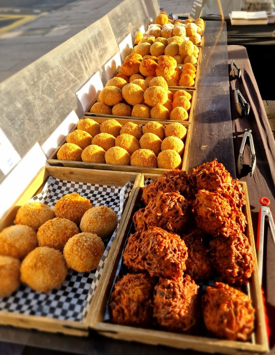 FOOD STALL ANNOUNCMENT 
We are thrilled to announce that The Yolker gourmet scotch eggs. <a href="/TheYolker_/">The Yolker</a>

With flavours including pig trouble in little china (5 spice and hoisin), i see bread people ( chorizo and parmesan) and the big Lebhaji (onion bhaji vegeterian and gluten free).