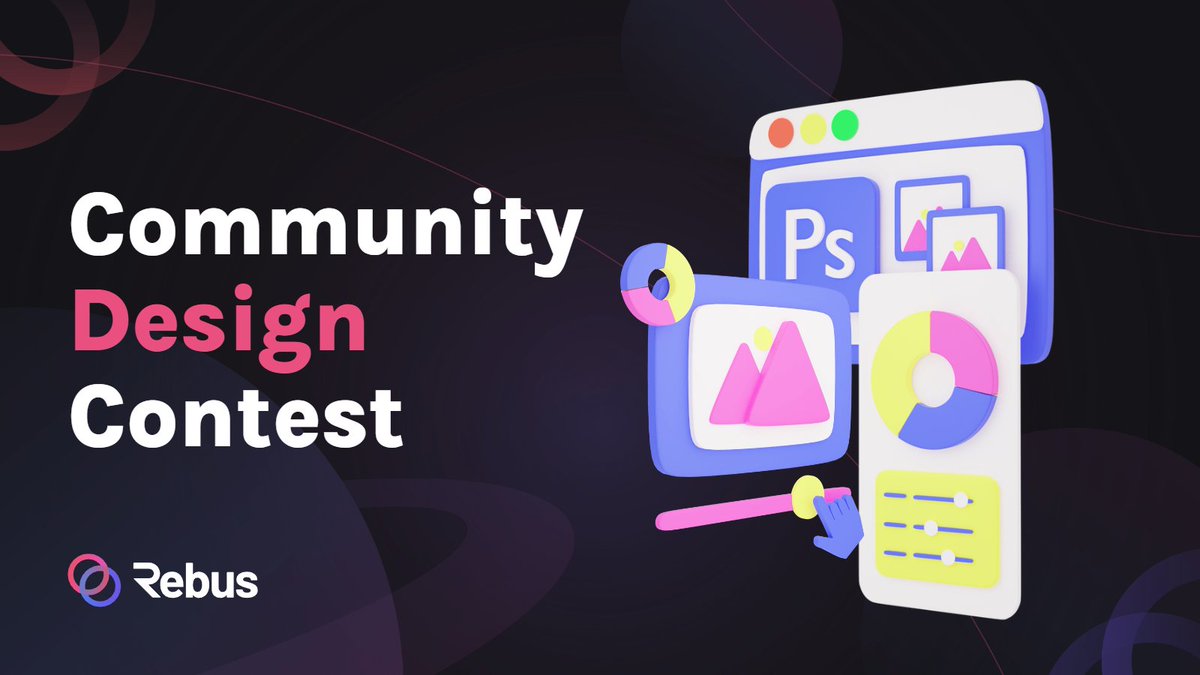 🎨 Design and win with our latest graphic design community contest! 🎨

The three finalists will be rewarded a total of 18K $Rebus
🥇9K $Rebus
🥈6K $Rebus
🥉3K $Rebus

Find out all details here: discord.com/channels/91204…