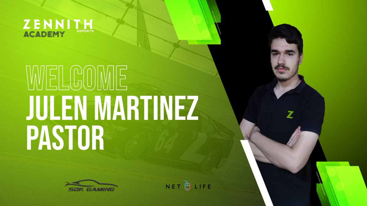 ⚫️🟢 Despega la Zennith Academy 🟢⚫️ 

Nos complace anunciar nuestro primer integrante en la Zennith Academy!!
@Julen_023 llega para ser el primer piloto de este nuevo reto.

#GASKNOCK <a href="/SDK_GAMING_/">SDK Gaming</a> <a href="/NetLifeGaming/">NetLife Gaming</a>