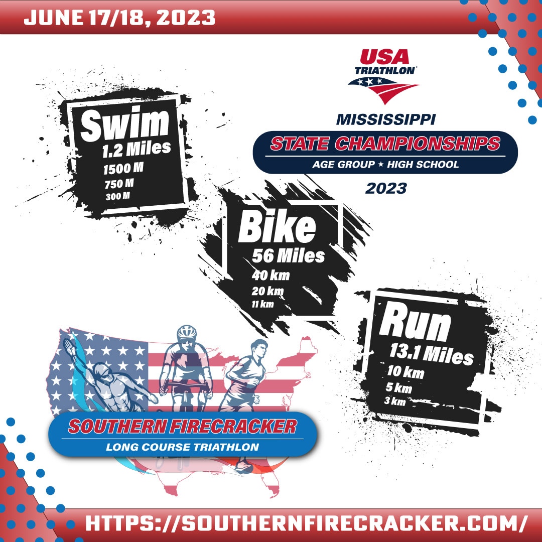 With multiple race formats, #southernfirecrackertriathlon is a perfect addition to your race season! No more excuses - sign up today!

southernfirecracker.com

#triathlon #USAT #USATriathlon #swim #bike #run #70point3 #triathlonchallenge #dreamingseason