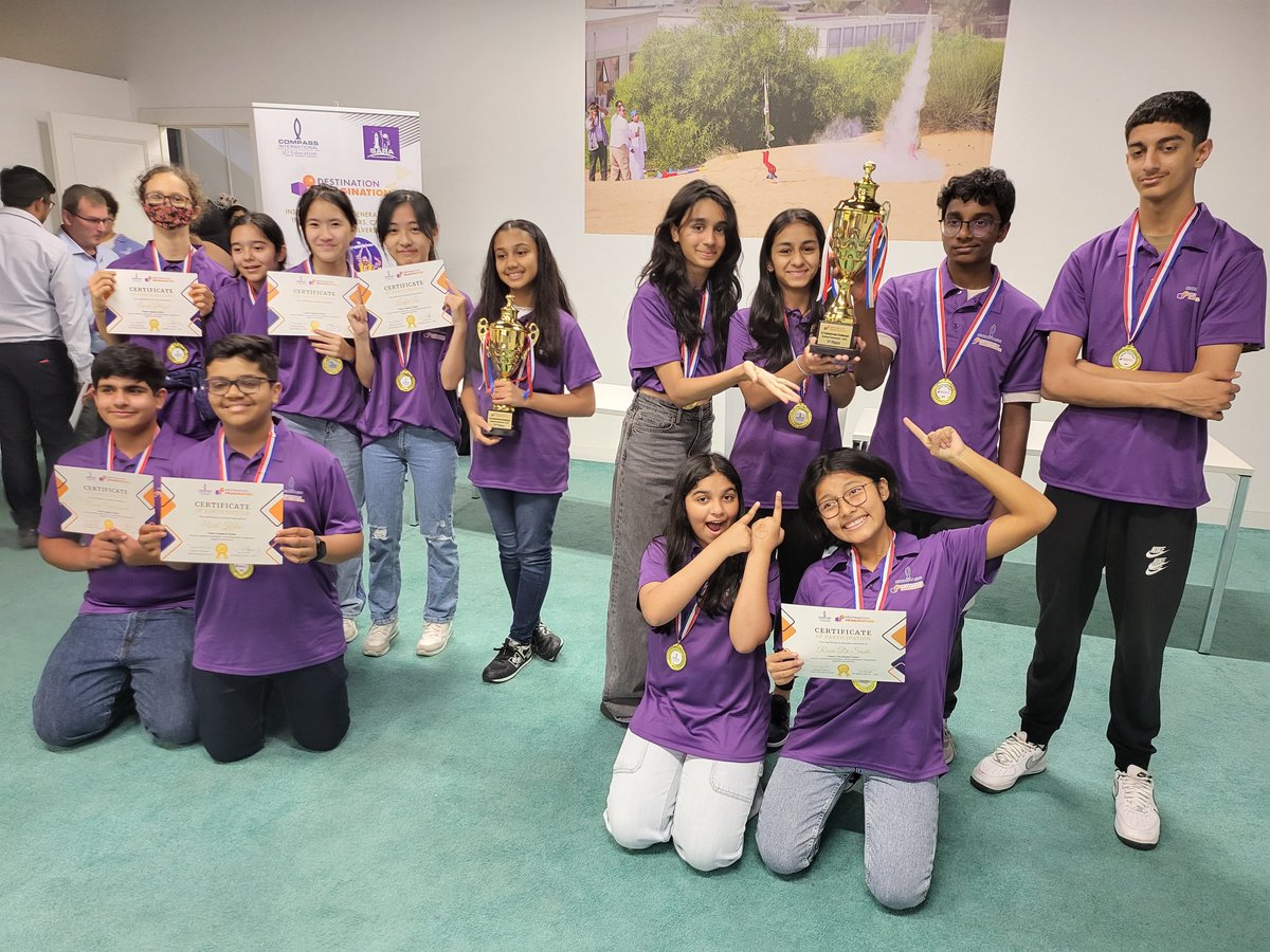 Well done to the JC STEAM teams! Both teams have worked hard since September to solve a challenge for <a href="/IDODI/">Destination Imagination</a> and scored enough points to be put through to the finals. Well done, teams! 
<a href="/JCD_Science/">Science | Jumeirah College</a> <a href="/JumeirahCollege/">Jumeirah College</a>
<a href="/CompassHoliday/">CompassInternational</a>
#destinationimagination
#STEAMeducation 
#STEAM
