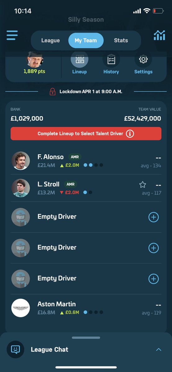 JD_NL's tweet photo. @GridRival hey guys - something looks messed up with the bank. My contracts expired but all the money didn’t come back in? Check this out: https://t.co/Fbk4DCbUeY