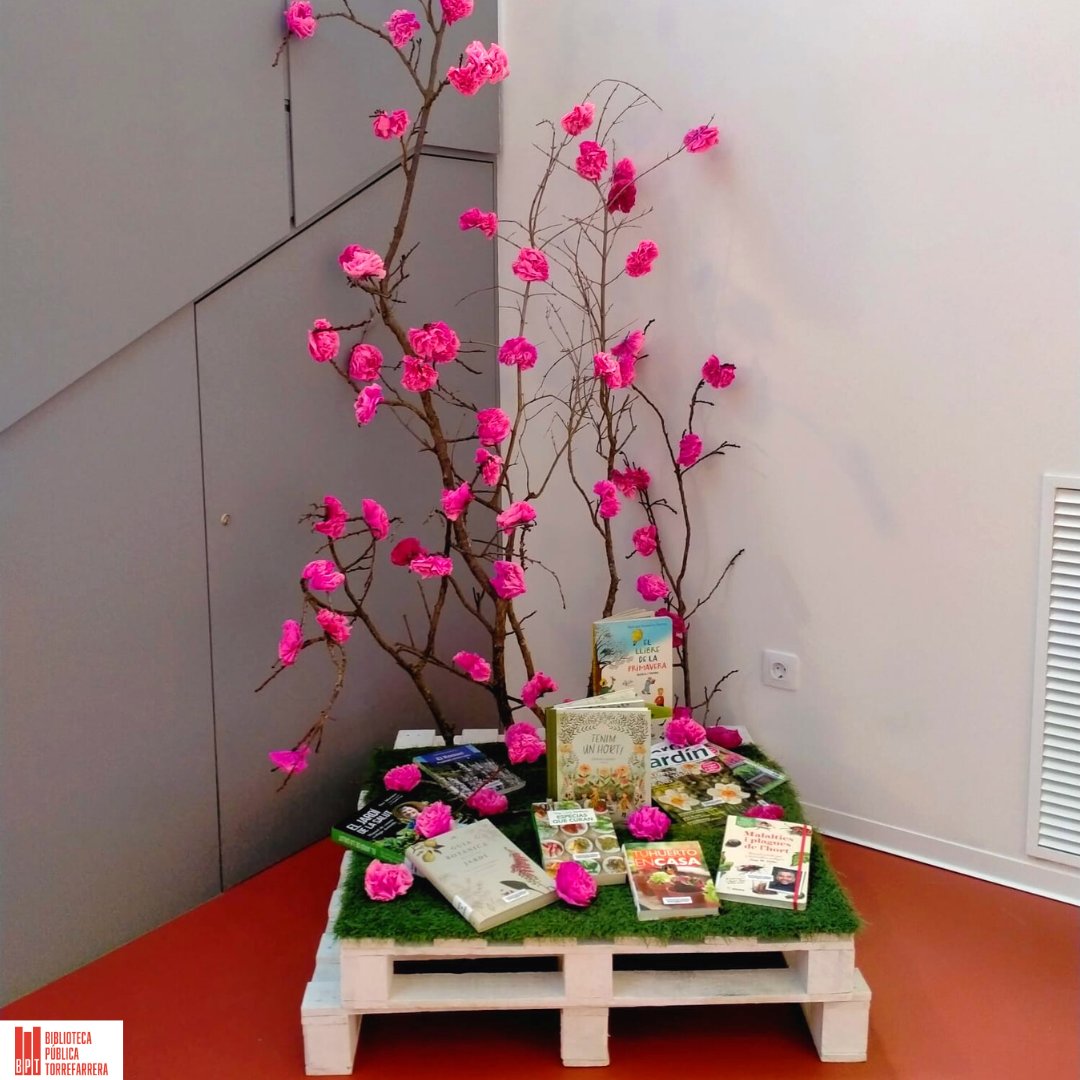 🌸Avui donem la benvinguda a la #primavera2023.

Per celebrar la seva arribada hem preparat un aparador cultural d'allò més florit. Us convidem a visitar-lo!